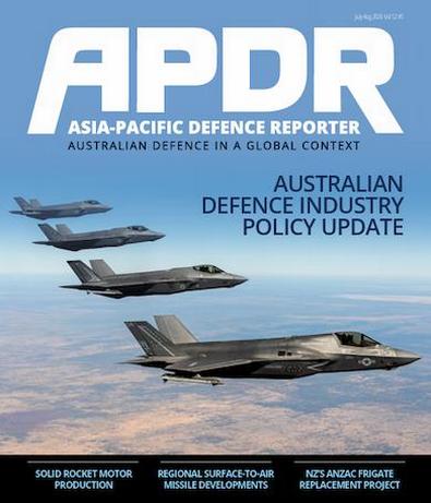 Asia-Pacific Defence Reporter magazine cover