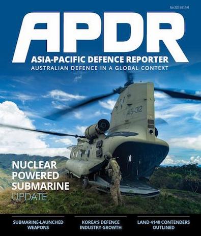 Asia-Pacific Defence Reporter magazine cover