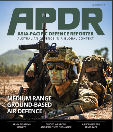 Asia-Pacific Defence Reporter magazine cover