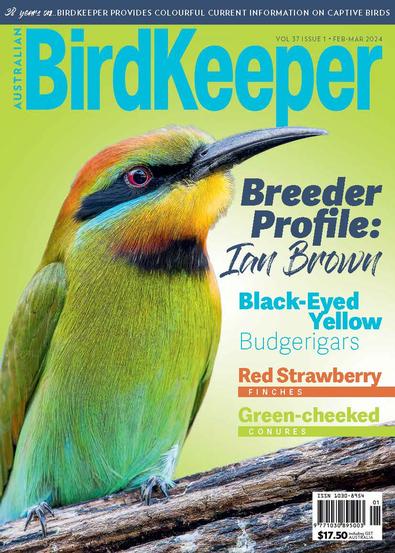 Australian BirdKeeper magazine cover