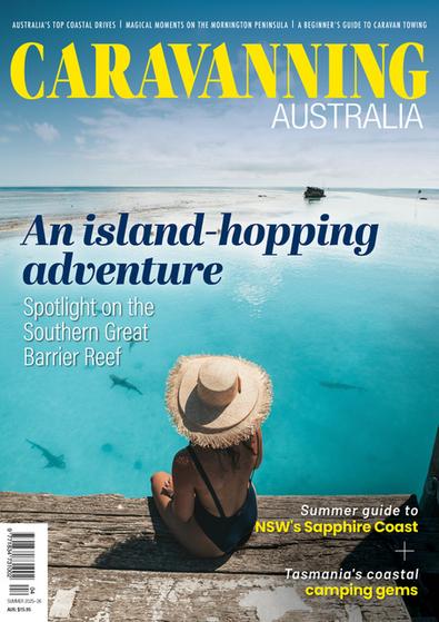 Caravanning Australia magazine cover