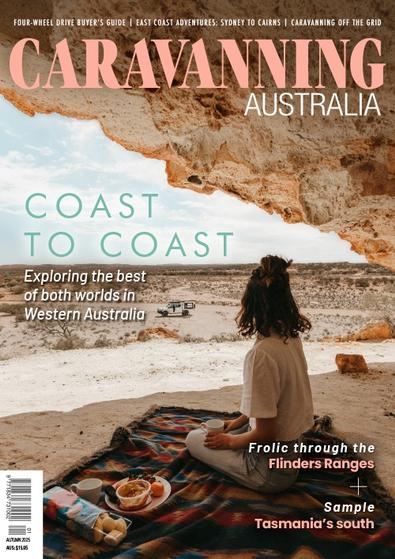 Caravanning Australia magazine cover