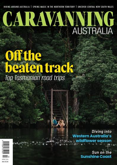 Caravanning Australia magazine cover