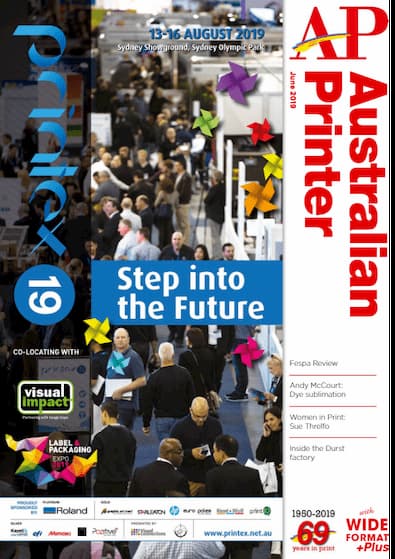 Australian Printer magazine cover