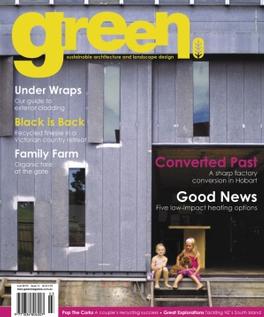 green Issue No 12 magazine cover