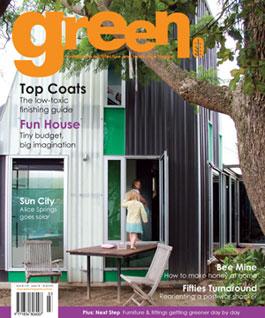 green Issue No.18 magazine cover