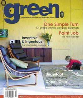 green Issue No. 11 magazine cover