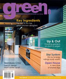 green issue no. 16 magazine cover