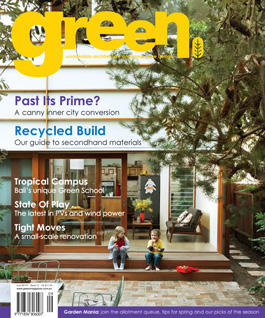 green issue No.15 magazine cover