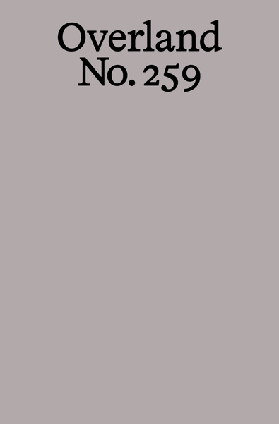 Overland magazine cover