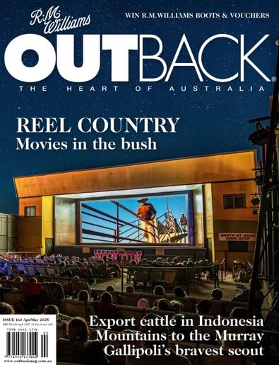 R.M. Williams OUTBACK Magazine cover