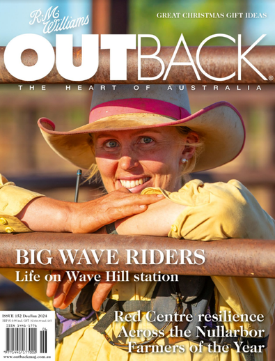R.M. Williams OUTBACK Magazine cover