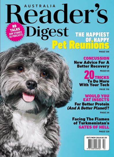Readers Digest magazine