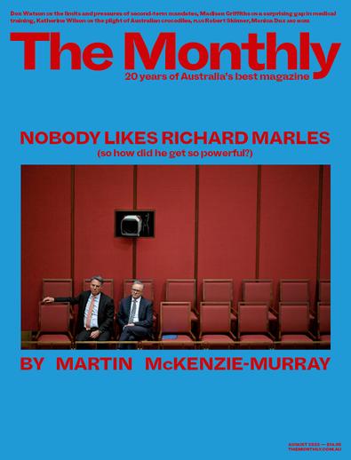The Monthly magazine cover