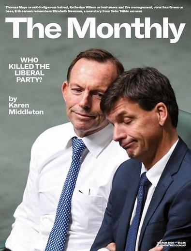 The Monthly magazine cover