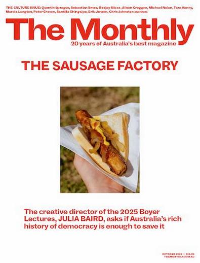 The Monthly magazine cover