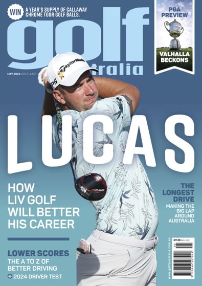 Golf Australia magazine cover