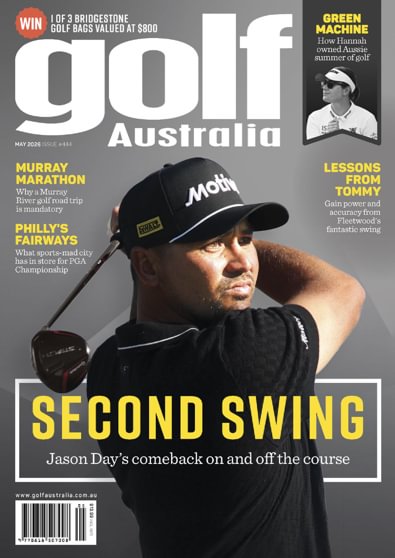 Golf Australia magazine cover