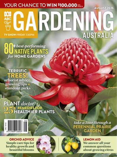 Gardening Australia magazine cover