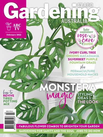 Gardening Australia magazine cover