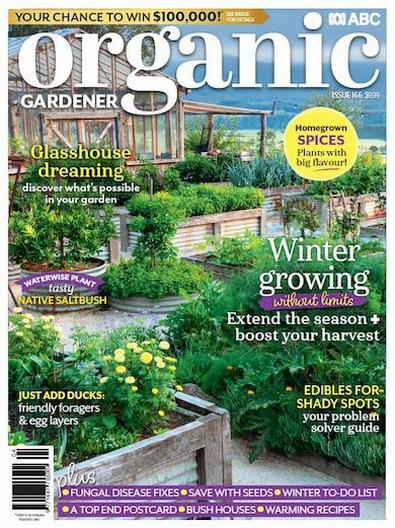 ABC Organic Gardener magazine cover