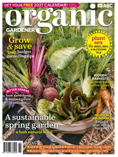 ABC Organic Gardener magazine cover