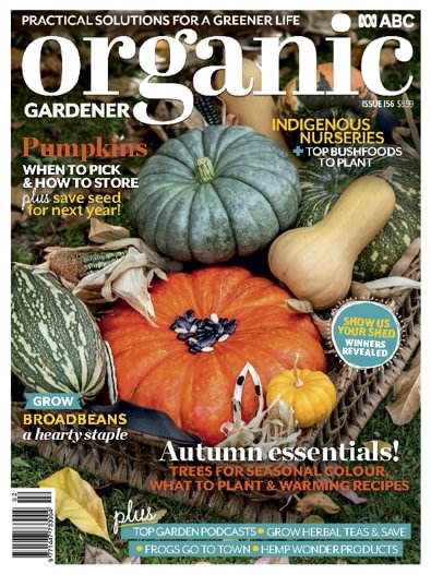 ABC Organic Gardener magazine cover