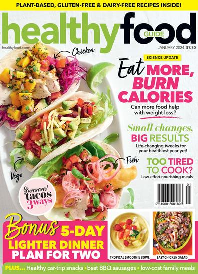 Healthy Food Guide magazine cover