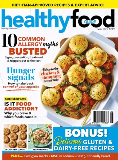 Healthy Food Guide magazine cover