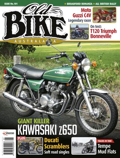 Old Bike Australasia magazine cover