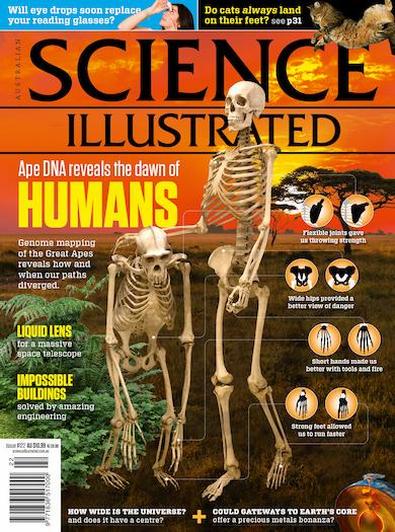 Science Illustrated magazine cover