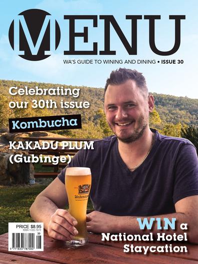 Menu Magazine 30 cover