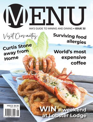 Menu Magazine 32 cover