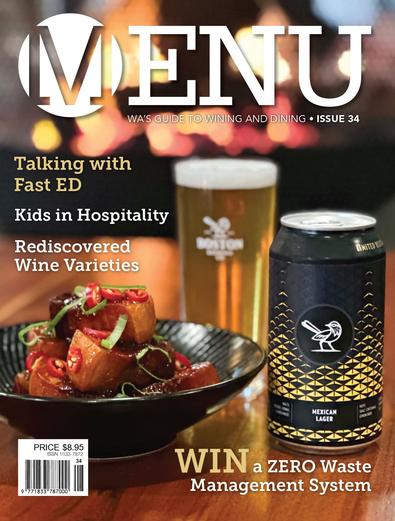 Menu Magazine 34 cover