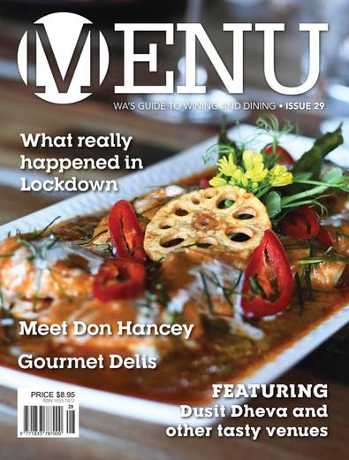 Menu Magazine 29 cover