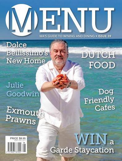 Menu Magazine Issue 39 cover