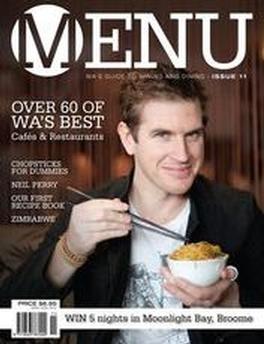 Menu Magazine 11 cover