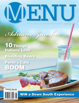 Menu Magazine 19 cover