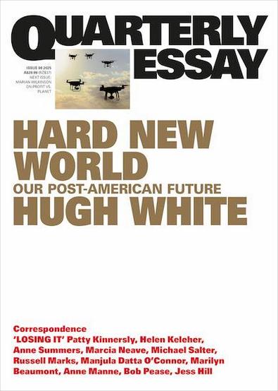 Quarterly Essay magazine cover