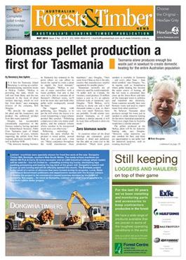 Australian Forests & Timber magazine cover