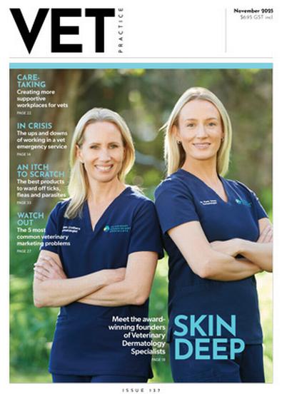 Vet Practice magazine cover