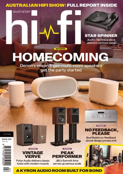 Australian Hi-Fi magazine cover