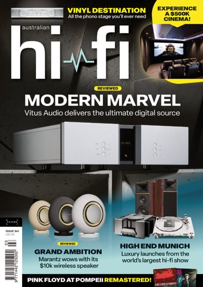Australian Hi-Fi magazine cover