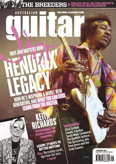 Australian Guitar magazine cover