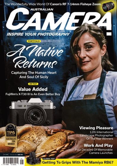 Australian Camera magazine cover