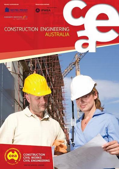Construction Engineering Australia magazine cover