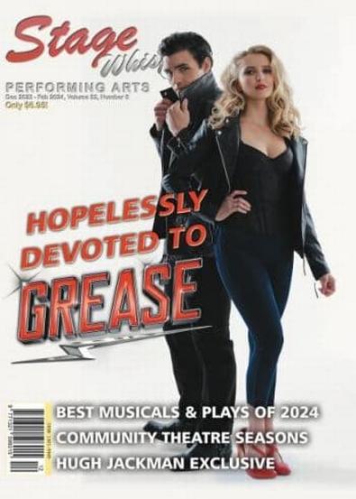 Stage Whispers Performing Arts Magazine cover