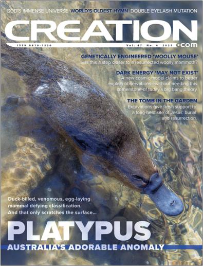 Creation Magazine cover