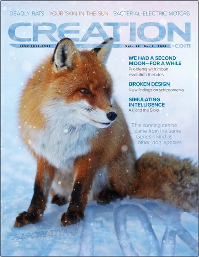 Creation Magazine cover