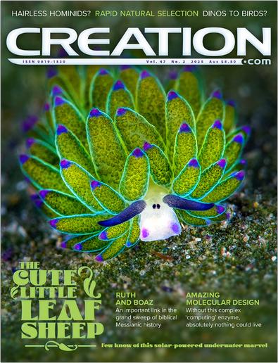 Creation Magazine cover